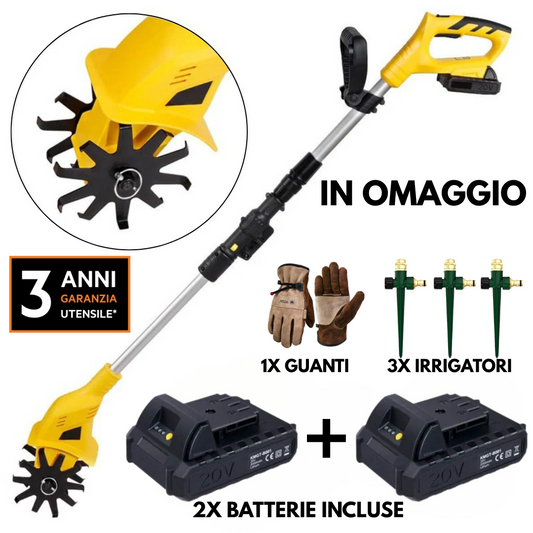 Coltivatore elettrico per motozappa 4000W Cordless